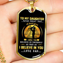 Load image into Gallery viewer, Viking Gift For Daughter Love Dad
