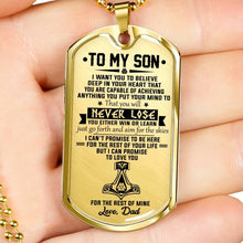Load image into Gallery viewer, Viking Family Gift For Son , Love Dad