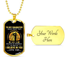 Load image into Gallery viewer, Viking Gift For Daughter Love Dad