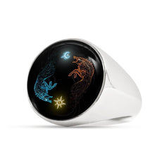 Load image into Gallery viewer, Viking Fenrir Ring