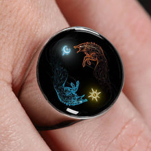 Load image into Gallery viewer, Viking Fenrir Ring