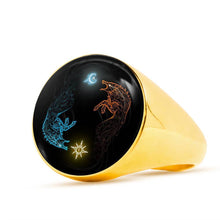 Load image into Gallery viewer, Viking Fenrir Ring