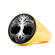 Load image into Gallery viewer, Viking Tree Of Life Ring