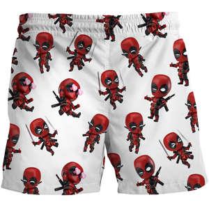 Deadpool Men And  Women's Beach Short