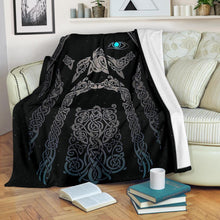 Load image into Gallery viewer, Viking Odin Premium Blanket