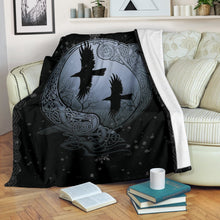 Load image into Gallery viewer, Vikings Ravens Premium Blanket