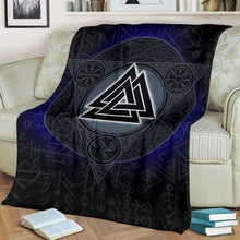 Load image into Gallery viewer, Vikings Symbol Premium Blanket