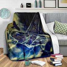 Load image into Gallery viewer, Vikings Raven Thor Premium Blanket