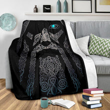 Load image into Gallery viewer, Viking Odin Premium Blanket