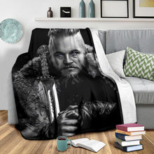 Load image into Gallery viewer, Vikings Ragnar Premium Blanket