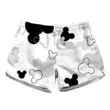 Load image into Gallery viewer, Mickey And Minnie Mouse Women's Beach Short