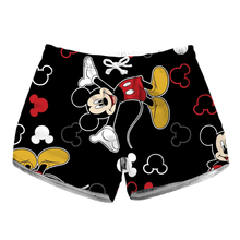 Load image into Gallery viewer, Mickey And Minnie Mouse Women's Beach Short