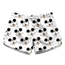 Load image into Gallery viewer, Mickey And Minnie Mouse Women's Beach Short