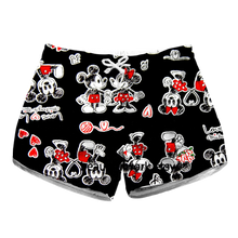 Load image into Gallery viewer, Mickey And Minnie Mouse Women's Beach Short