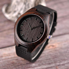 Load image into Gallery viewer, Boston Redsox Family Gift For Daughter , Love Mom Wooden Watch
