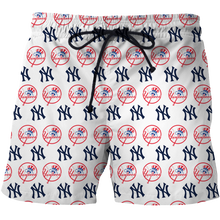 Load image into Gallery viewer, YANKEES Men And  Women's Beach Short (logo)