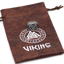 Load image into Gallery viewer, Viking odin's wolf rune Vintage Ring
