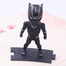 Load image into Gallery viewer, 6pcs/set Marvel Avengers : Infinity War Thanos Ironman Spiderman Captain American Hulk Black Panther Figure Model Toys