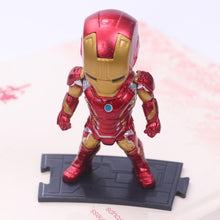 Load image into Gallery viewer, 6pcs/set Marvel Avengers : Infinity War Thanos Ironman Spiderman Captain American Hulk Black Panther Figure Model Toys