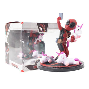 Funny Deadpool Unicorn Selfie