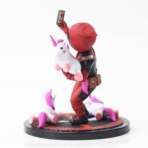 Funny Deadpool Unicorn Selfie