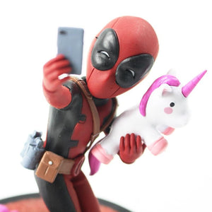 Funny Deadpool Unicorn Selfie