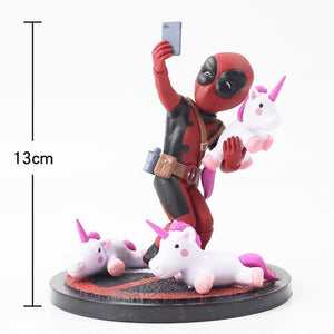 Funny Deadpool Unicorn Selfie