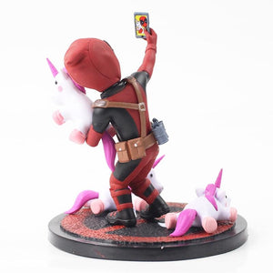 Funny Deadpool Unicorn Selfie