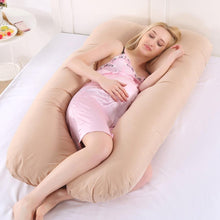 Load image into Gallery viewer, Sleeping Support Pillow For Pregnant Women Body Pure Cotton Pillowcase