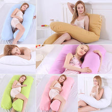 Load image into Gallery viewer, Sleeping Support Pillow For Pregnant Women Body Pure Cotton Pillowcase