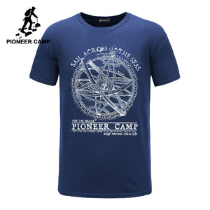 Pioneer Camp 2019 short sleeve t shirt men fashion brand design 100% cotton T-shirt male quality print tshirts o-neck 405038