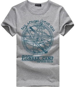 Pioneer Camp 2019 short sleeve t shirt men fashion brand design 100% cotton T-shirt male quality print tshirts o-neck 405038