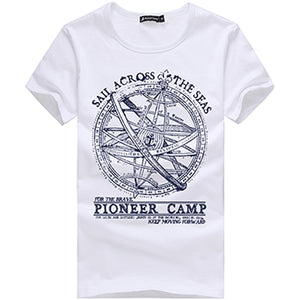 Pioneer Camp 2019 short sleeve t shirt men fashion brand design 100% cotton T-shirt male quality print tshirts o-neck 405038